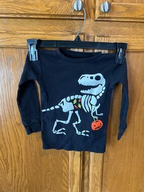 Carter Halloween T Rex Shirt/Pajama Top